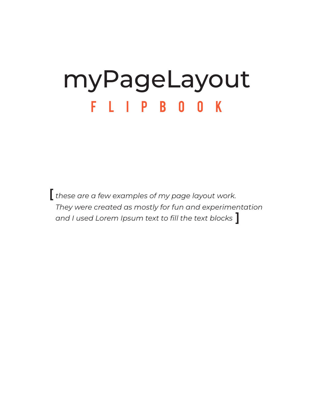 Title page